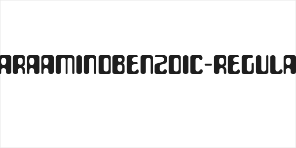ParaAminobenzoic-Regular Logo