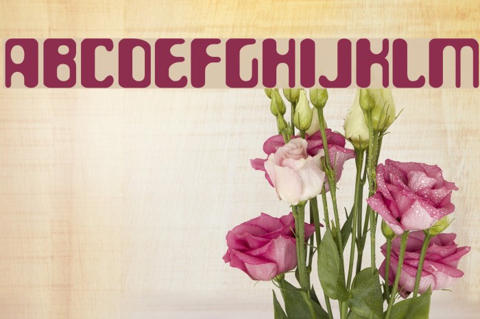 ParaAminobenzoic Font examples