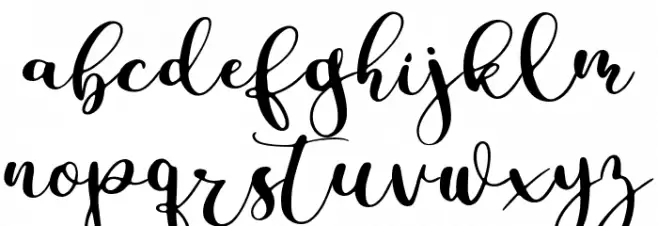 Parabellum Regular Schriftart Kleinbuchstaben