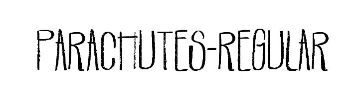 Parachutes-Regular  Frei Schriftart Herunterladen