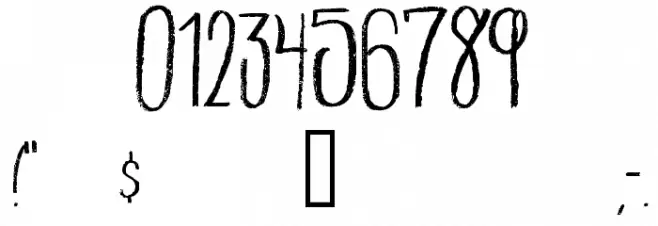 Parachutes-Regular Font OTHER CHARS