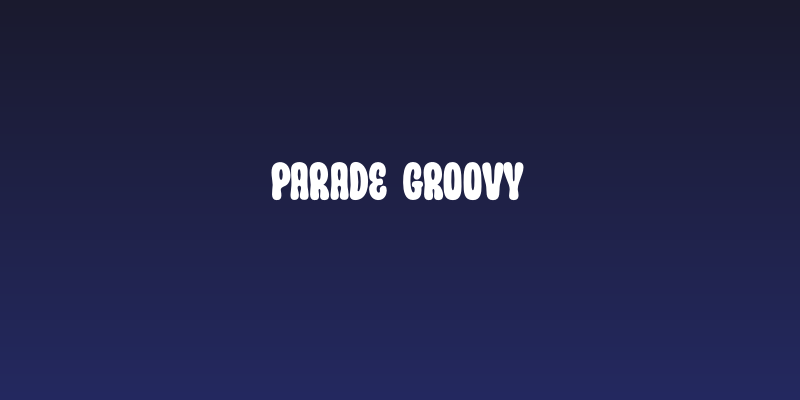 Parade Groovy Social Header