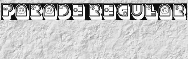 Parade Regular Font examples