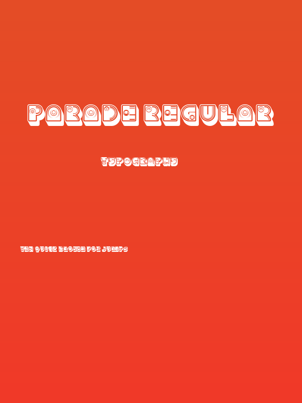 Parade Regular Poster