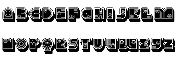 Parade Regular Font LOWERCASE