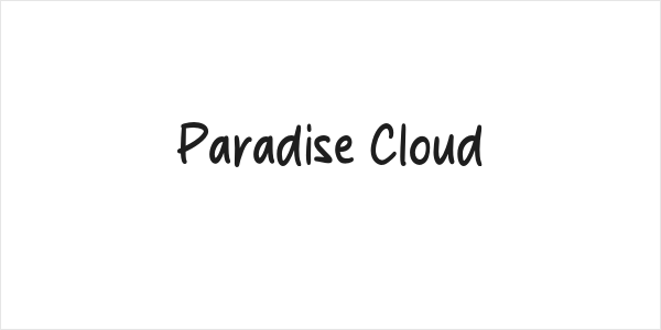Paradise Cloud Logo