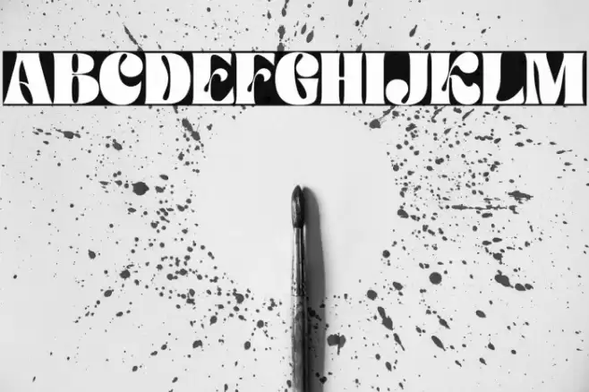 Paradise Garden Personal Use फ़ॉन्ट examples