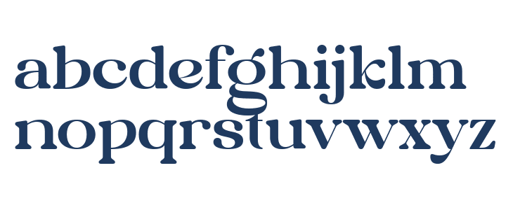 Paradise MoreliaDEMO Regular Lowercase