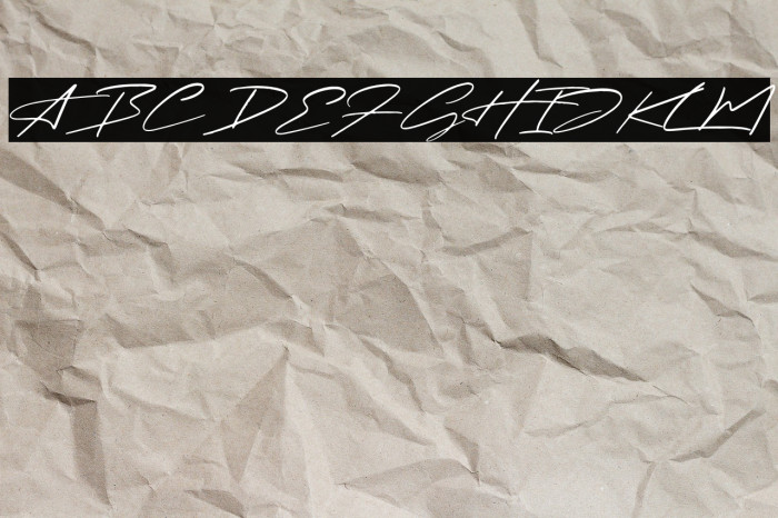 Paradise Signature Example 1