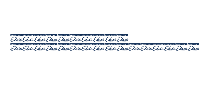 Paradise Thin Demo Italic Other Characters