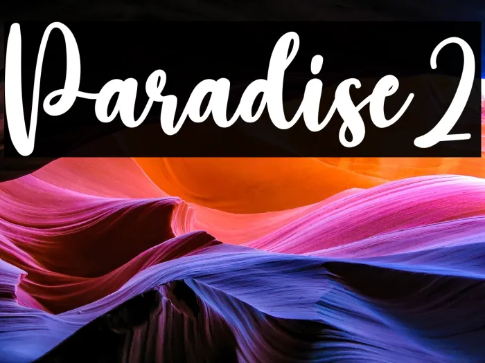 Paradise2 Example 1