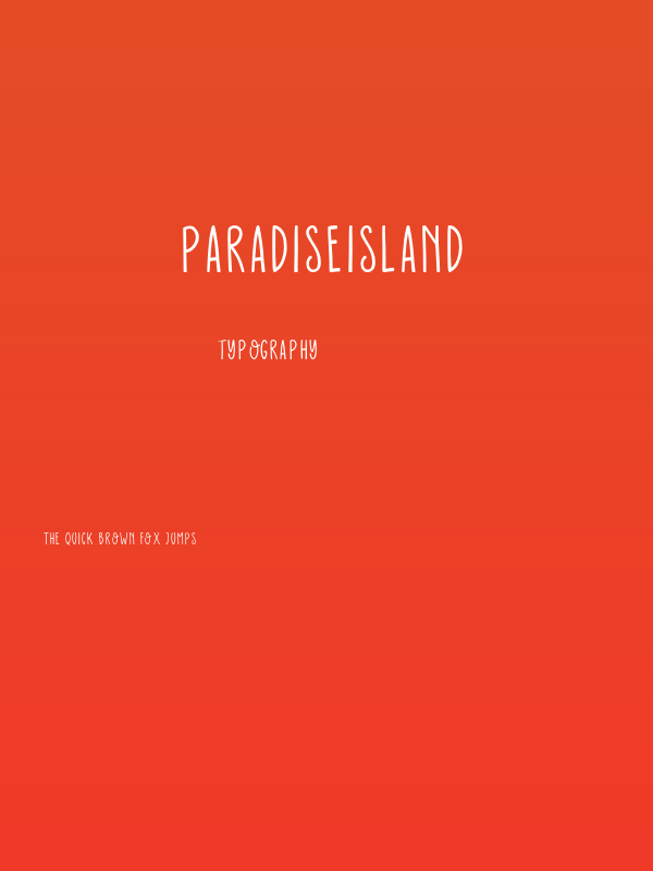 ParadiseIsland Poster
