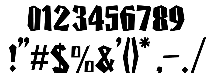 Paradiso Font OTHER CHARS