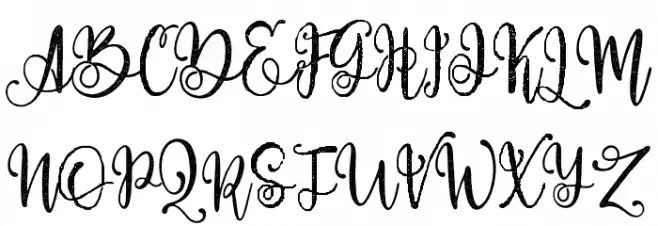 ParadisoVintageDemo Schriftart Groß