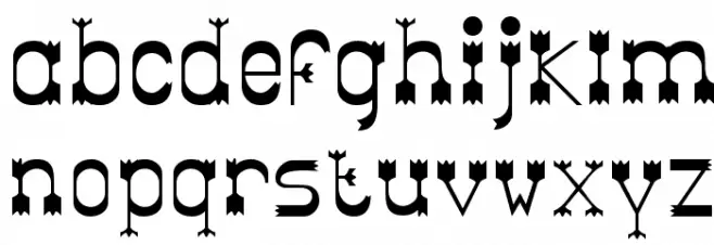Parador Tryout Font LOWERCASE