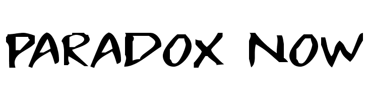 Paradox Now  免费字体下载
