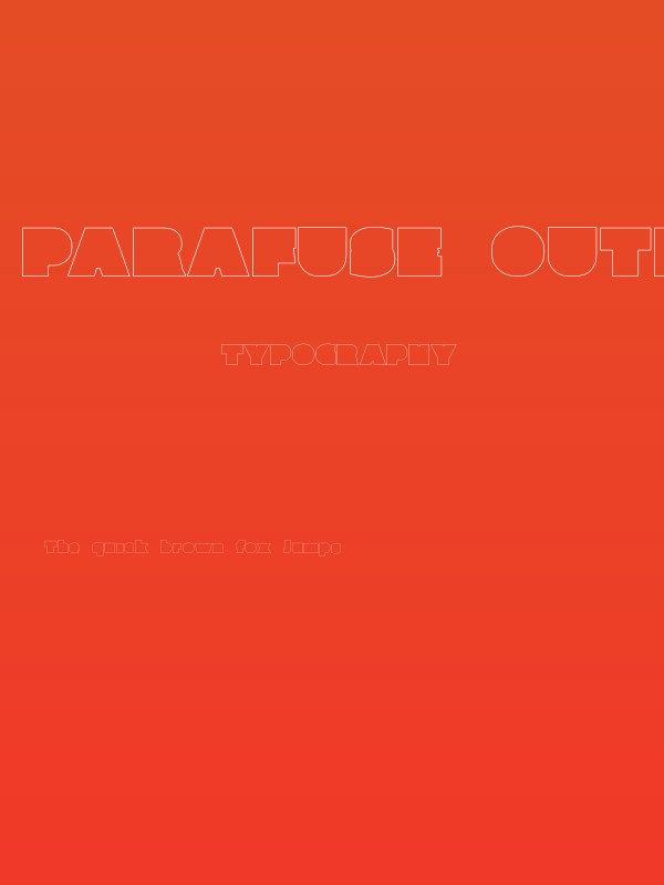 Parafuse Outline Poster