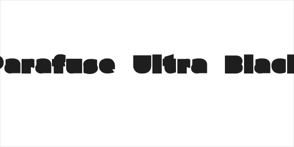 Parafuse Ultra Black Logo