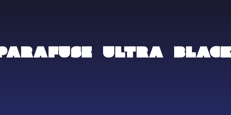 Parafuse Ultra Black Social Header