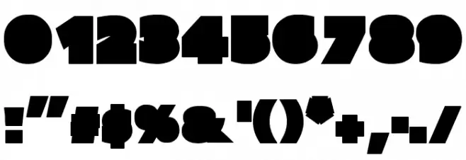 Parafuse Font OTHER CHARS