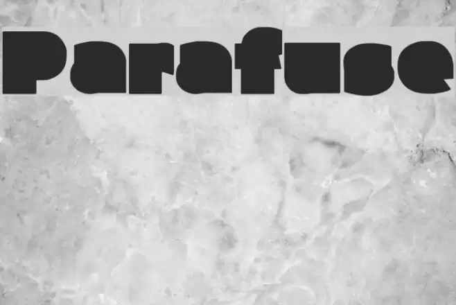 Parafuse Font examples