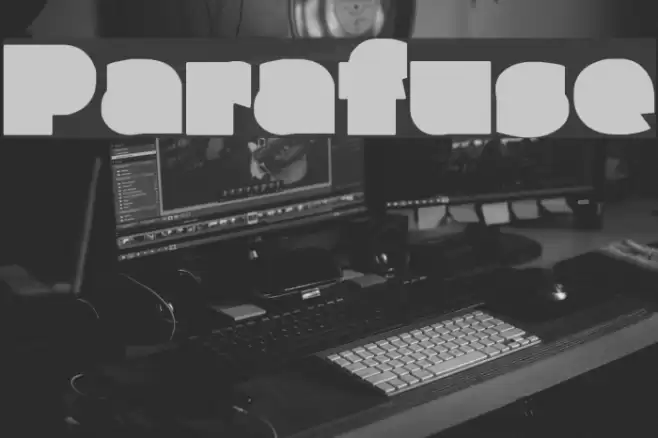 Parafuse Font examples