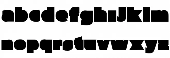 Parafuse 字体 小写