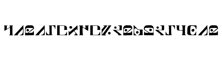 Paraghyph Ver 1 Regular  font caratteri gratis