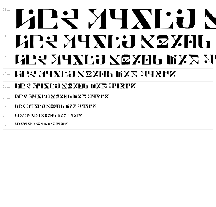 Paraghyph Ver 1 Regular Waterfall