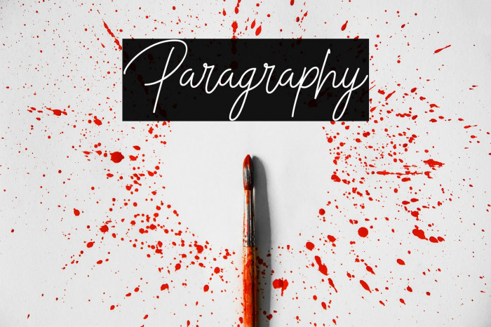 Paragraphy Example 1