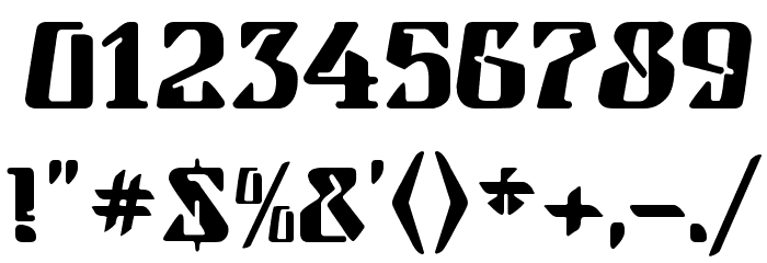 Parahyangan Font OTHER CHARS