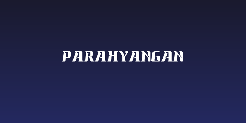 Parahyangan Social Header