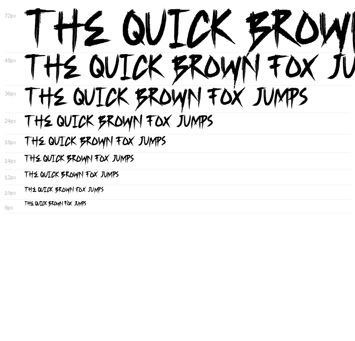 Parakan Brush Waterfall