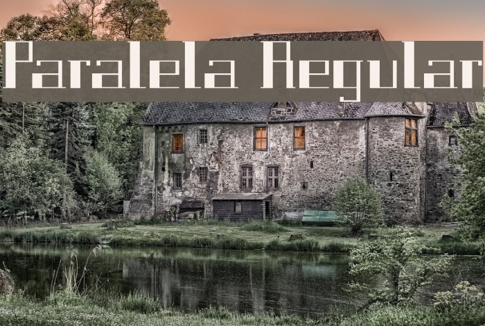 Paralela Regular Fonte examples