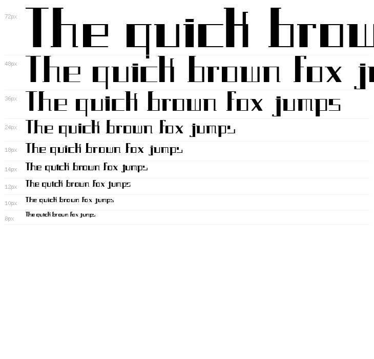 Paralela Regular Waterfall