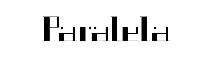 Paralela  नि: शुल्क फ़ॉन्ट्स डाउनलोड
