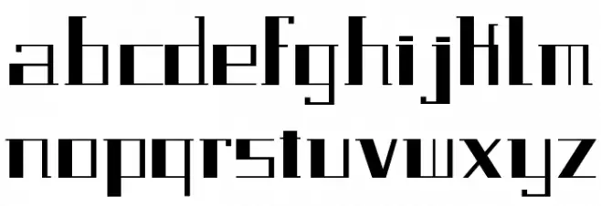 Paralela Caratteri MINUSCOLO