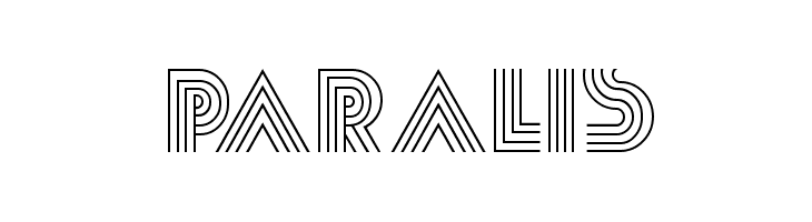 Paralis  免费字体下载