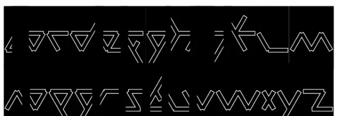 Parallel-Hollow-Inverse Polices MINUSCULES