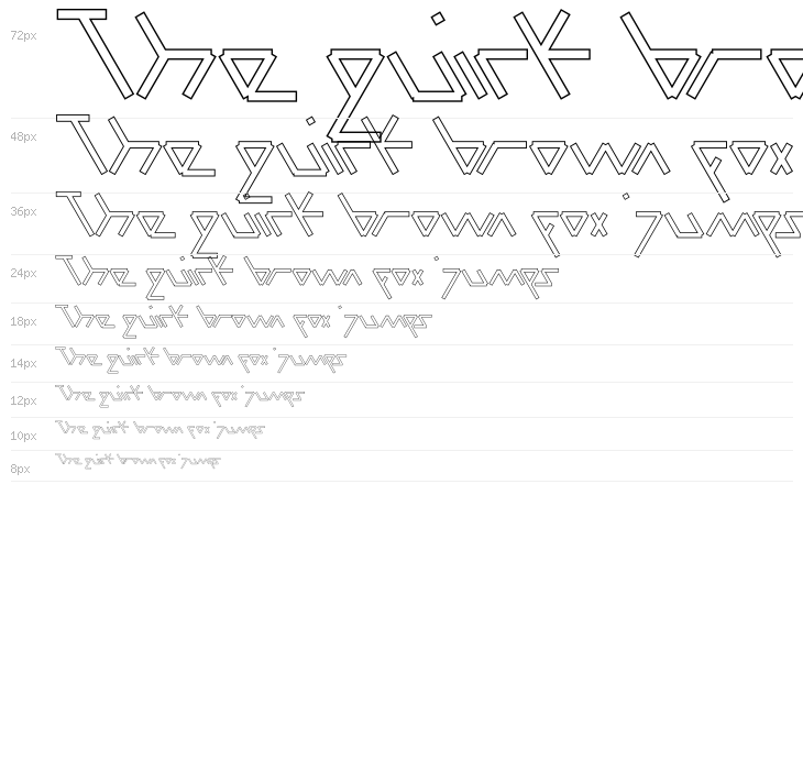 Parallel-Hollow Waterfall