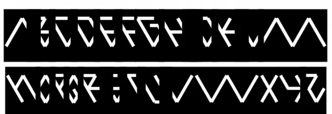 Parallel-Inverse 字体 大写