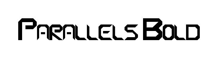 Parallels Bold  नि: शुल्क फ़ॉन्ट्स डाउनलोड