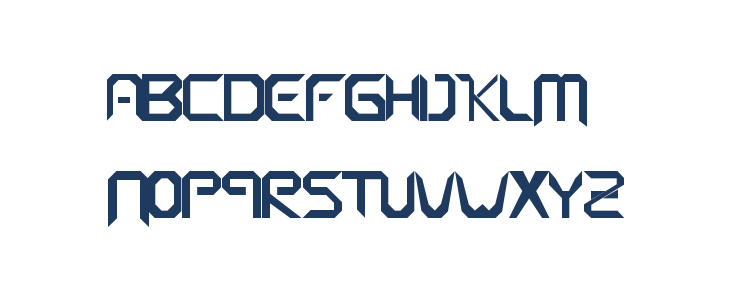 Parallels Bold Lowercase