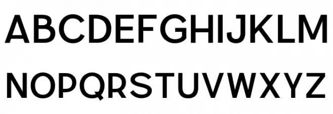 Parallone Regular Schriftart Groß