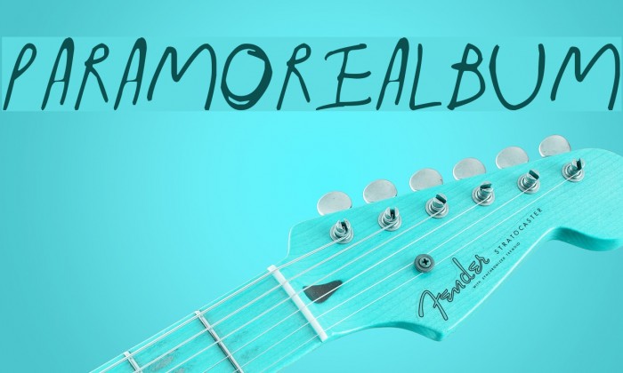 ParamoreAlbum Example 3