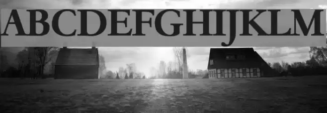 Paramount Bold Font examples