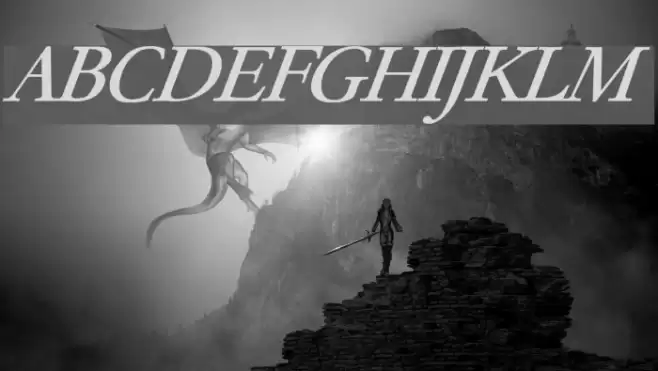 Paramount Italic Caratteri examples