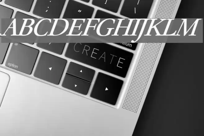 Paramount Italic Caratteri examples