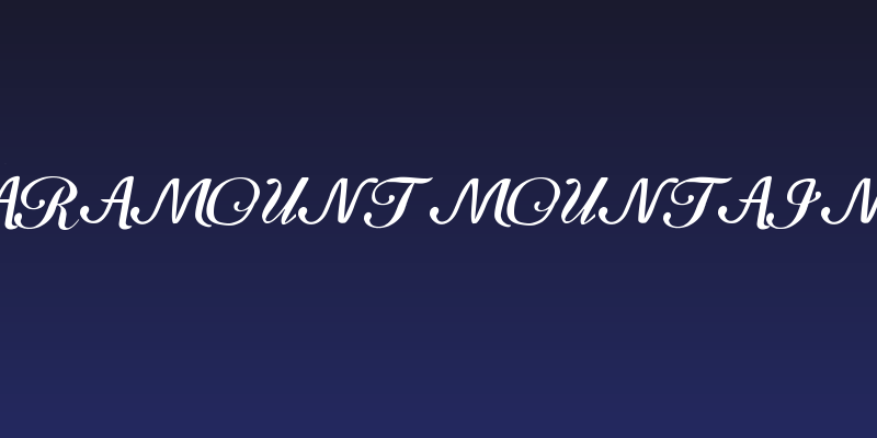 Paramount Mountain v1 Social Header