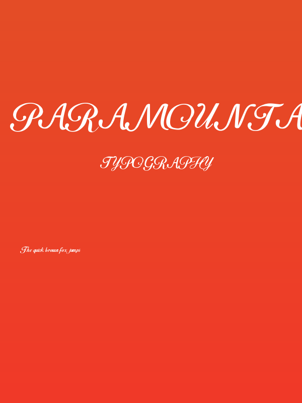Paramountain Poster